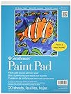 Strathmore (27-209 100 Series Youth Paint Pad, 9 by 12", 20 Sheets, White, 9x12