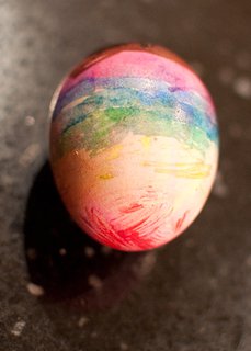 Tie Die Sharpie Eggs