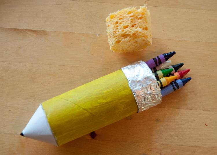 Giant Pencil Crayon Holder 