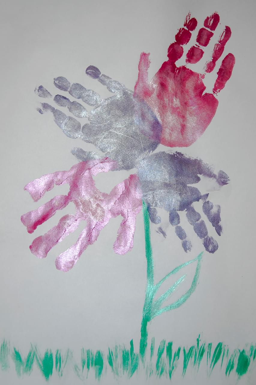handprint-flower