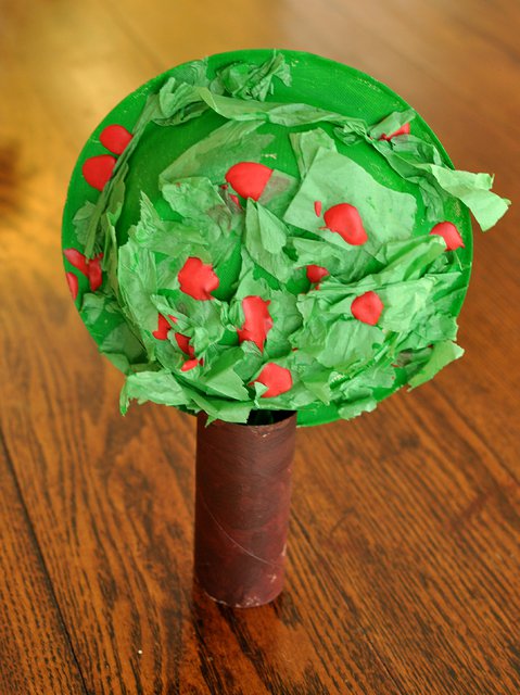 Paper Apple Trees