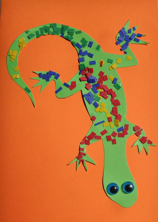 Mosaic Lizard