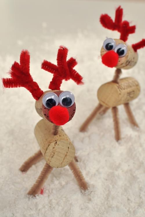 Cork Reindeer