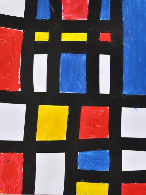 Abstract Art Project For Kids – Maped Netherlands